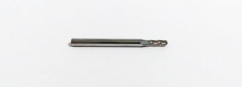 3/32" (.0937") 4 Flute Carbide Ball End Mill ST3324112B