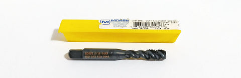 5/16-24 3 Flute HSS GH3 Spiral Flute Semi-Bottoming Tap Morse 34472