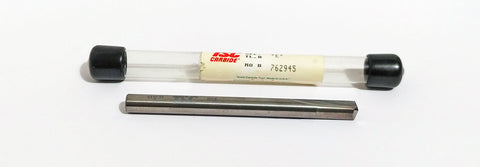 K (.281") Carbide Straight Flute Drill 140 Degree TSC 762945