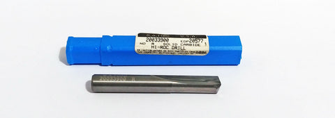 N (.302") Letter N Carbide Straight Flute Drill 135 Degree MA Ford 20529