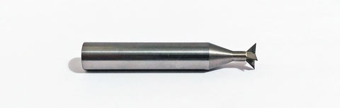1/2" 4 Flute Carbide 90 Degree Dovetail Cutter DS50090