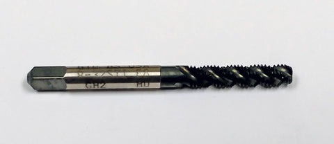 8-32 HSS GH2 3-Flute STI Spiral Flute Bottoming Tap, SH47 Coating, GTD 433831
