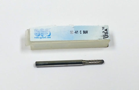 SC-41 Single Cut Carbide Bur SGS 12250