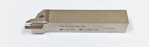 GFIR 16 D03 L1.18-.670 Grooving Square Shank ToolHolder M787175