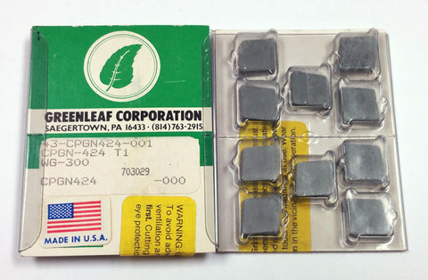 CPGN-424 T1 WG-300 Greenleaf 43-CPGN424-001, (Pack of 10) CPGN-120316