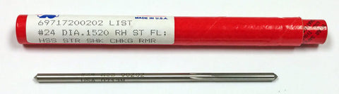 #24 6 Flute HSS Straight Flute Reamer Regal 69717200202