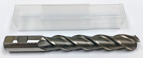 7/8" 3 Flute HSS Long Length End Mill Putnam 78575