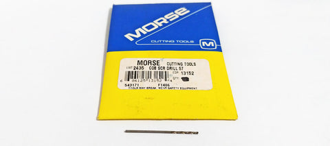 #57 (.043") Cobalt Screw Machine Drill 135 Degree (Pack of 2) Morse 13152