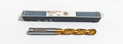 9mm (.3543") Cobalt Parabolic Flute Drill Titex 130 Degree A6292TiN-9