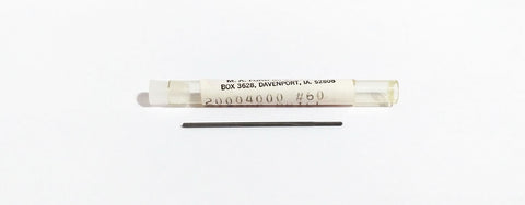 #60 (.0400") Carbide Straight Flute Drill 135 Degree MA Ford 20004000