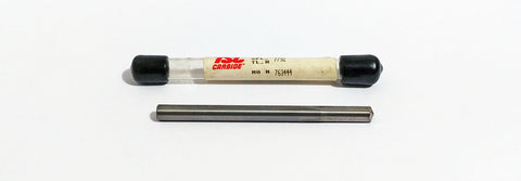 7/32" (.2187") Carbide Straight Flute Drill 140 Degree TSC 763444