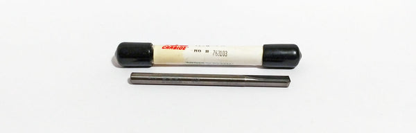 #11 (.191") Carbide Straight Flute Drill 140 Degree TSC 763103
