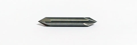 3/8" 4 Flute Carbide DE Chamfer Mill 60 Degree CH460375