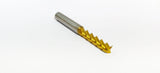 10mm (.3937") 3 Flute Carbide End Mill Radius .030" Fullerton 24420