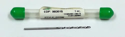 #59 .0410" Carbide Jobber Length Drill, PTD 003510 D33W
