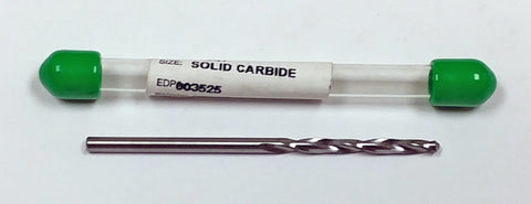 #47 Carbide Jobber Length Drill 118 Degree Precision D33W 003525