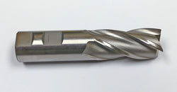 1" 4-Flute Cobalt CC End Mill, 2" LOC, 4-1/2" OAL, ST1229172811