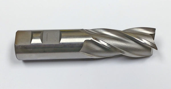 1" 4-Flute Cobalt CC End Mill, 2" LOC, 4-1/2" OAL, ST1229172811