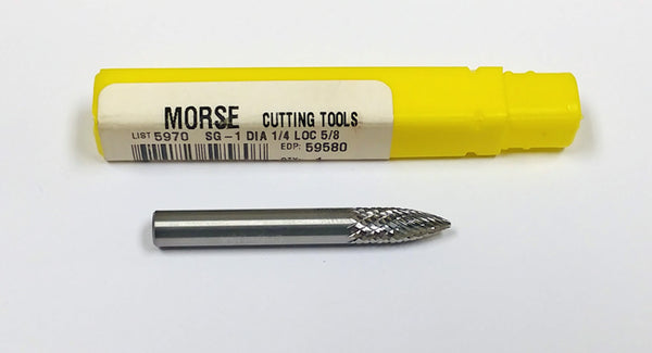 SG-1 Double Cut Carbide Bur Morse 59580