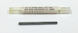 #37 .1040 Carbide Straight Flute Drill, M.A. Ford 20010400