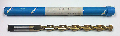 29/64" HSS Taper Length Drill, 5-3/4" LOF, 7-1/2" OAL, Chicago-Latrobe 55261