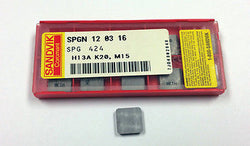 SPG 424 H13A Sandvik Coromant (Pack of 10) SPGN 12 03 16