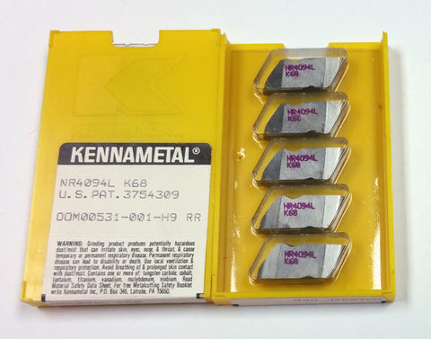 NR4094L K68 Kennametal 1113536 (Pack of 5)