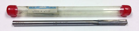 .3555" to .3556" 4 Flute Carbide Tipped Straight Flute Reamer Allen Benjamin