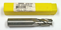 Morse 11/16" 4-Flute Carbide End Mill 57944