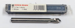 Titex 1/4" Carbide 90 Degree Spot Drill A1174-1/4 51375