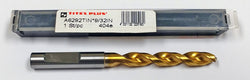 9/32" Cobalt Jobber Length Drill 130 Degree Titex 96545 A6292TIN-9/32